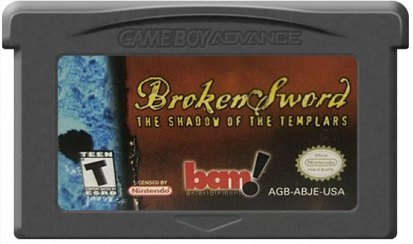 Broken Sword The Shadow of the Templars - Nintendo Game Boy Advance