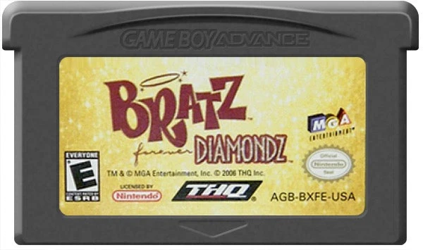 Bratz Forever Diamondz - Nintendo Game Boy Advance