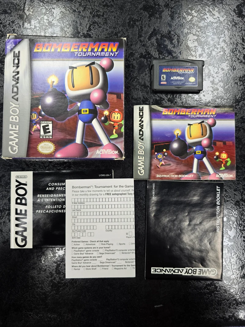 Bomberman Tournament - Nintendo Game Boy Advance