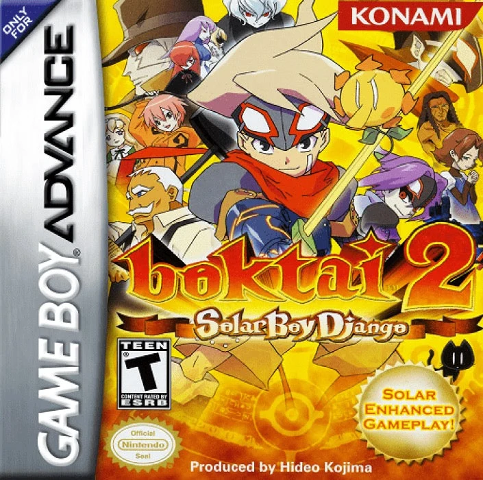 Boktai 2 Solar Boy Django - Nintendo Game Boy Advance