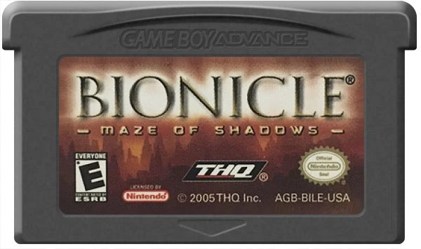 Bionicle Maze of Shadows - Nintendo Game Boy Advance