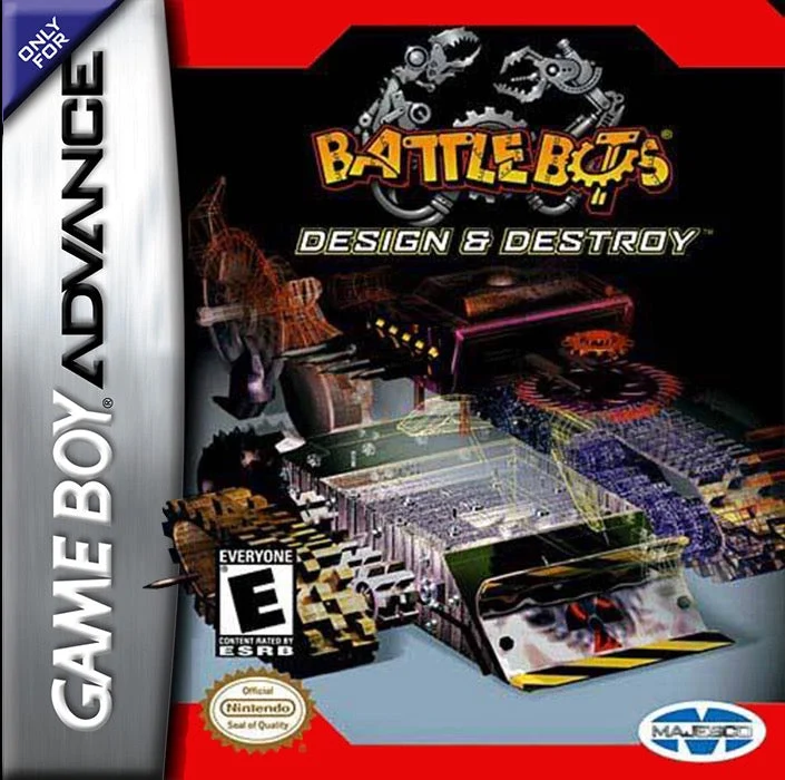 Battlebots Design and Destroy - Nintendo Game Boy Advance