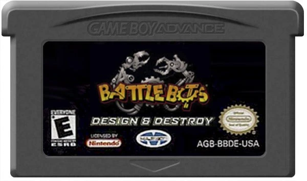Battlebots Design and Destroy - Nintendo Game Boy Advance