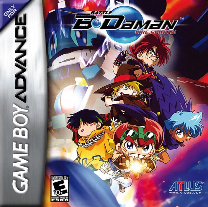 Battle B-Daman Fire Spirits - Nintendo Game Boy Advance