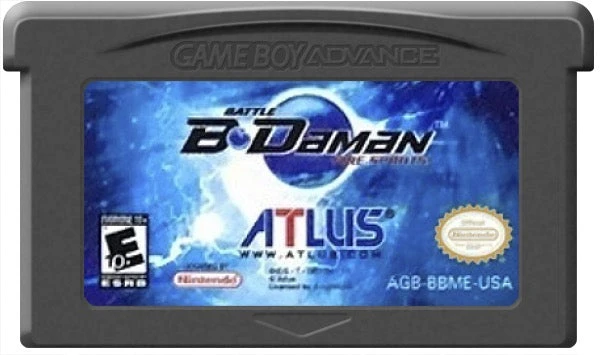 Battle B-Daman Fire Spirits - Nintendo Game Boy Advance
