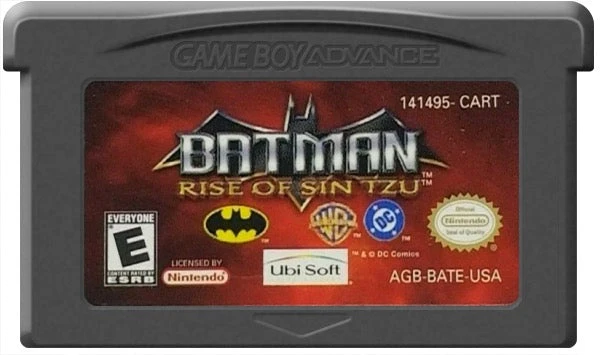Batman Rise of Sin Tzu - Nintendo Game Boy Advance
