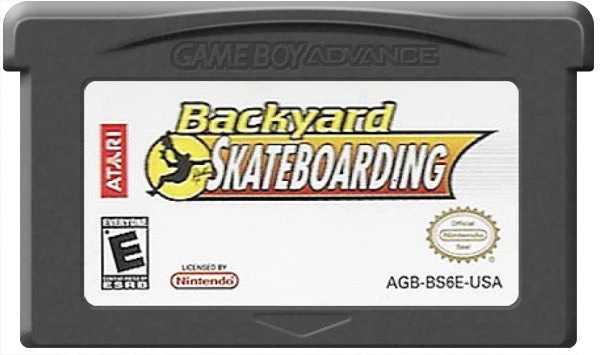 Backyard Skateboarding - Nintendo Game Boy Advance