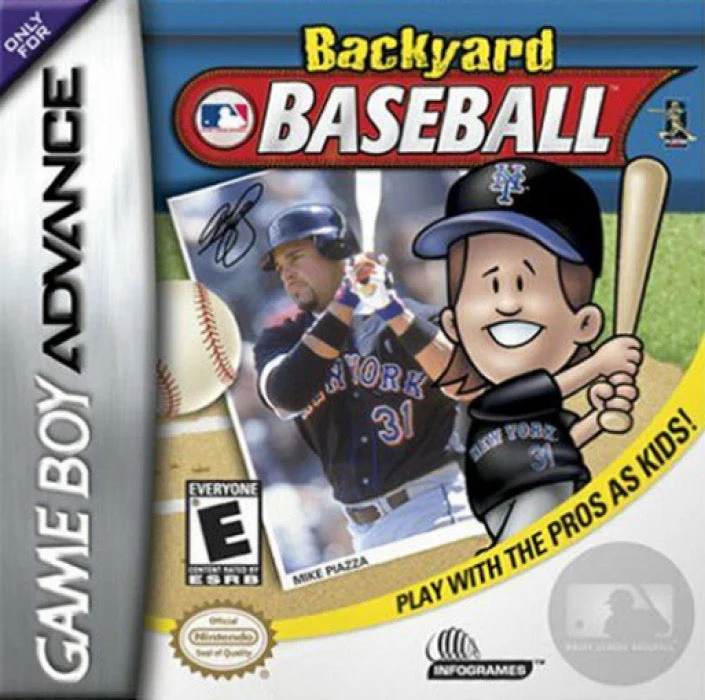 Backyard Baseball - Nintendo Game Boy Advance