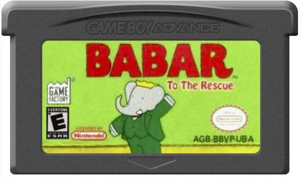 Babar To the Rescue - Nintendo Game Boy Advance