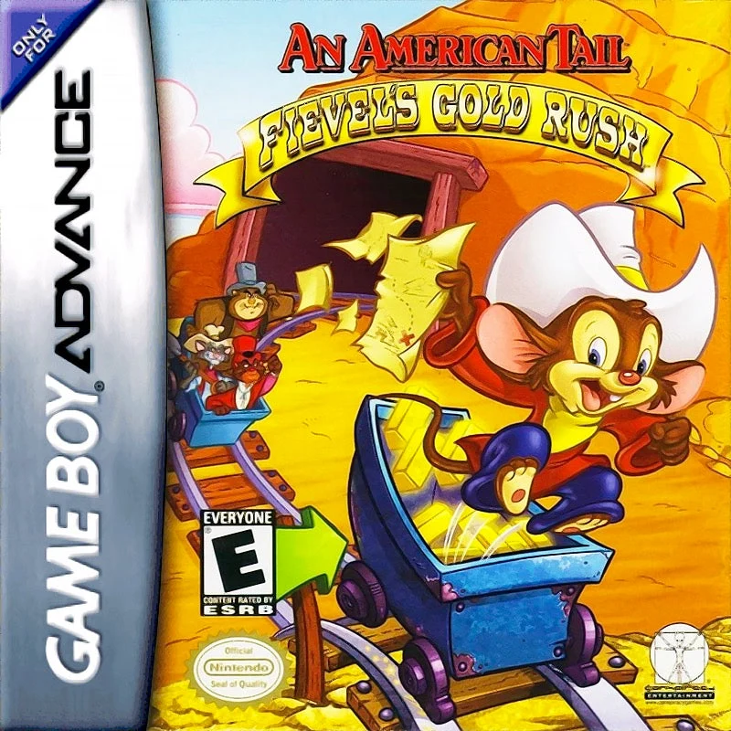 An American Tail Fievel's Gold Rush - Nintendo Game Boy Advance