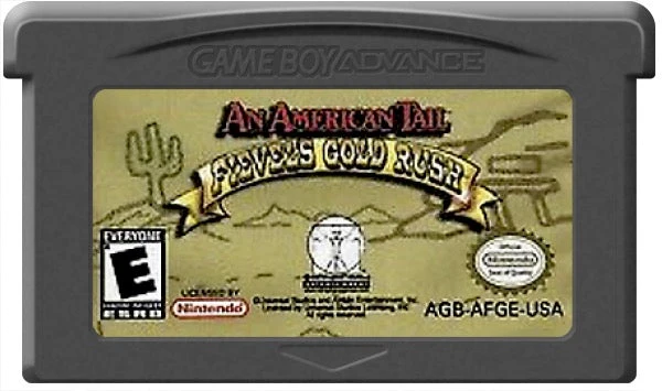 An American Tail Fievel's Gold Rush - Nintendo Game Boy Advance