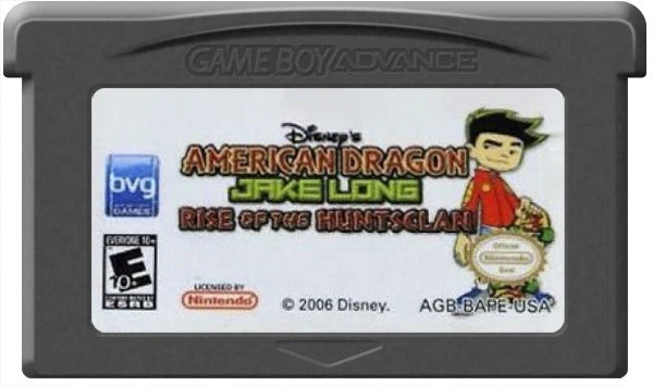 American Dragon Jake Long Rise of the Huntsclan - Nintendo Game Boy Advance
