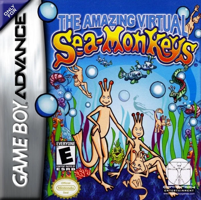 Amazing Virtual Sea-Monkeys - Nintendo Game Boy Advance