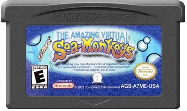 Amazing Virtual Sea-Monkeys - Nintendo Game Boy Advance