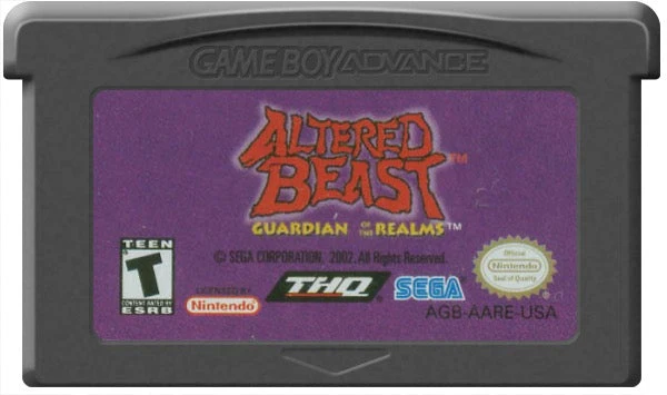 Altered Beast Guardian of the Realms - Nintendo Game Boy Advance
