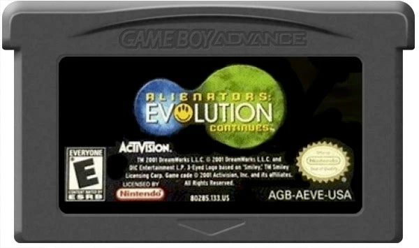 Alienators Evolution Continues - Nintendo Game Boy Advance