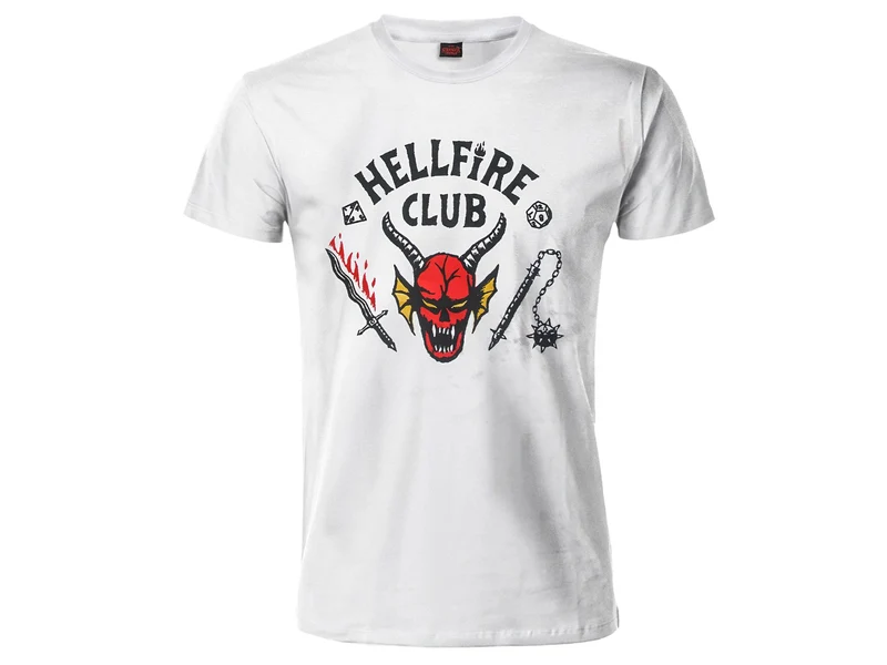 T-Shirt Stranger Things - Hellfire Club -