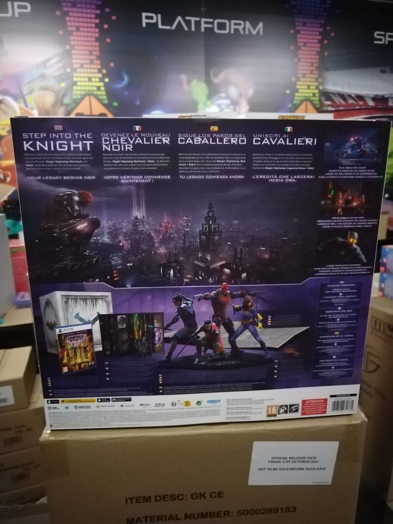 Gotham Knights - Collector's Edition Playstation 5 Edizione Europea