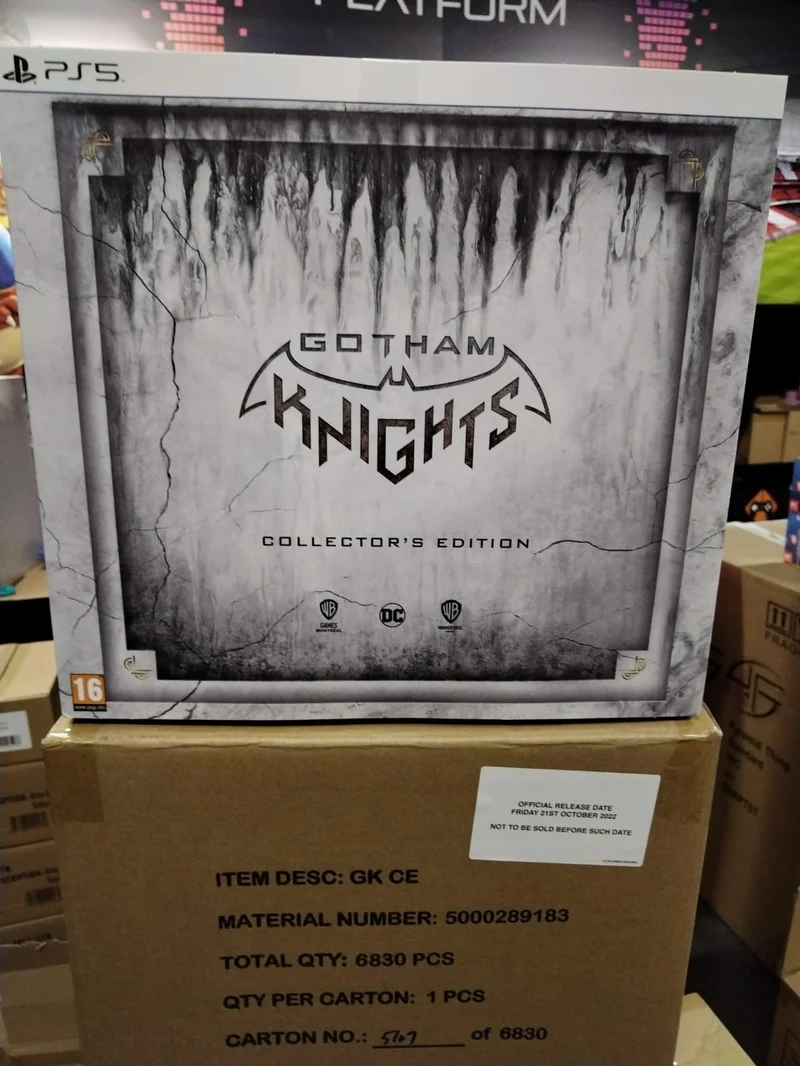 Gotham Knights - Collector's Edition Playstation 5 Edizione Europea