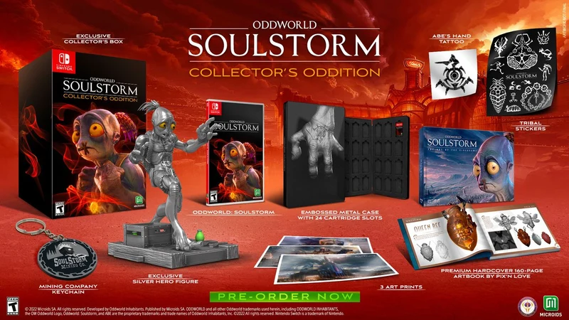 Oddworld: Soulstorm - Collector's Oddition Nintendo Switch