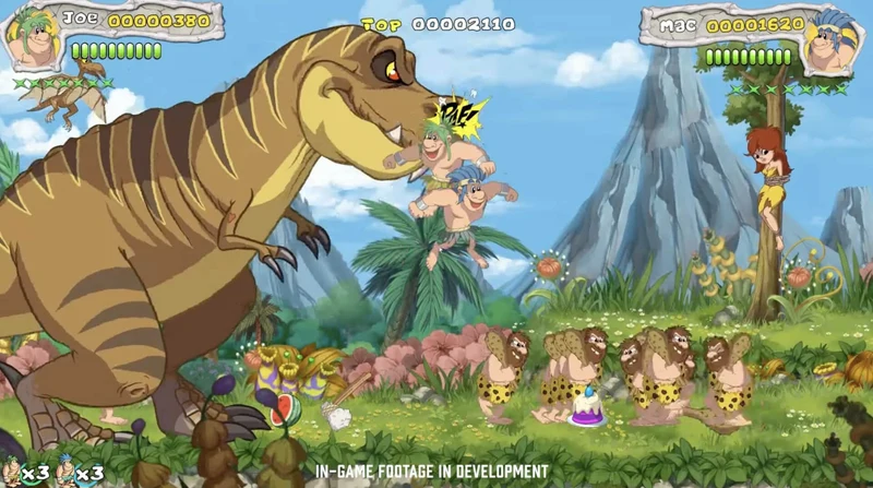 New Joe & Mac - Caveman Ninja T-Rex Edition Nintendo Switch