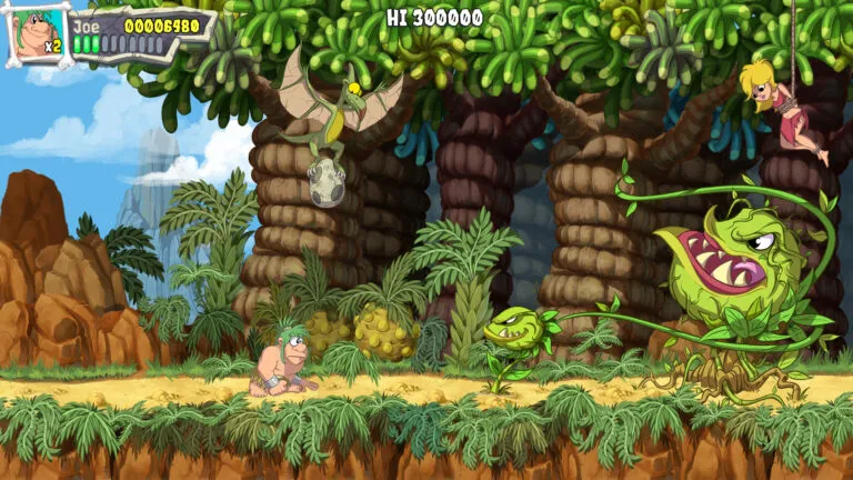 New Joe & Mac - Caveman Ninja T-Rex Edition Nintendo Switch