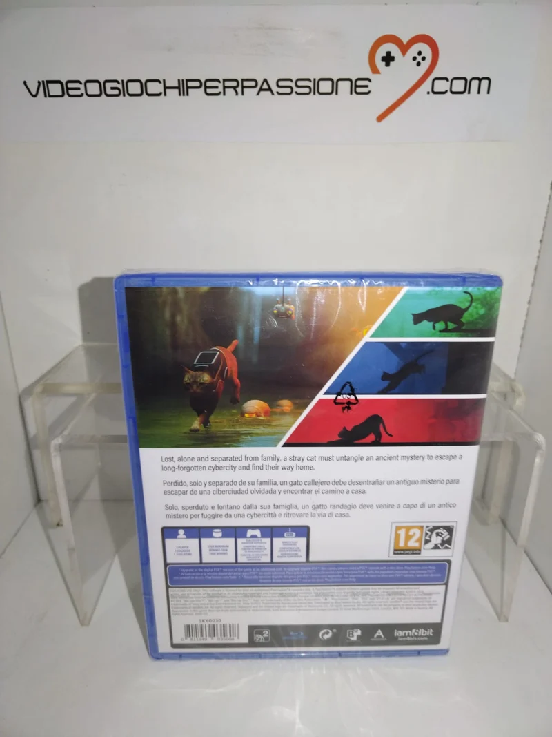 Stray Playstation 4 Edizione Fisica + 6 Cartoline da Collezione (versione europea)