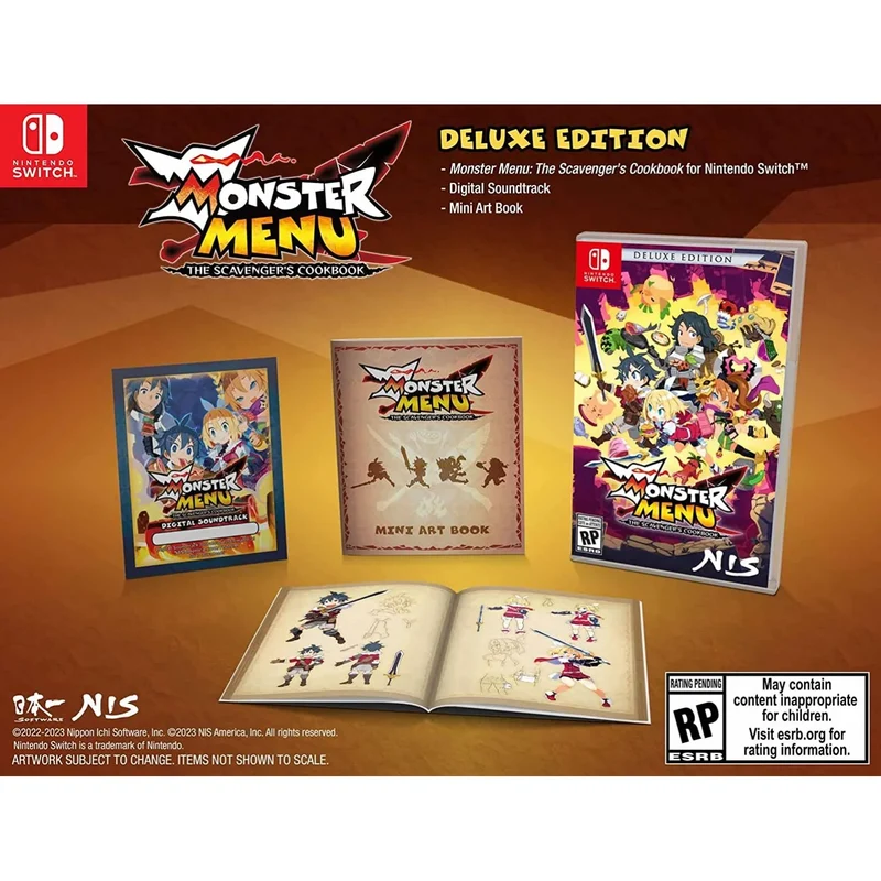 Monster Menu: The Scavenger’s Cookbook Deluxe Edition Nintendo Switch