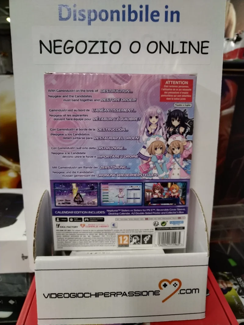 Neptunia: Sisters VS Sisters Calendar Edition Playstation 5