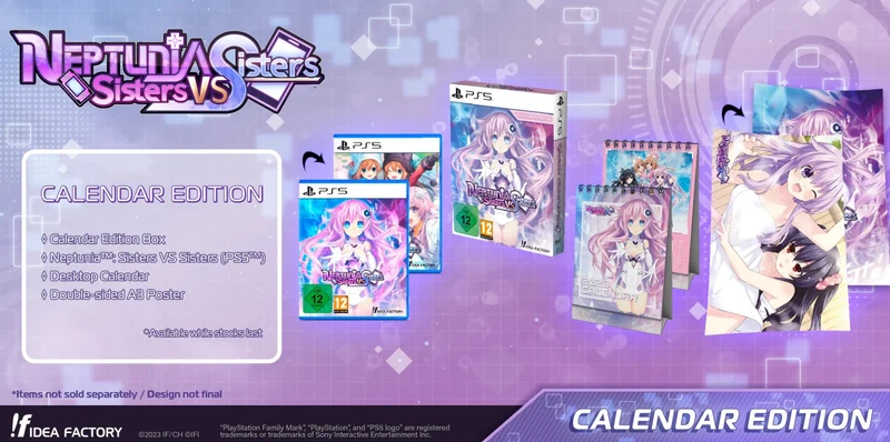 Neptunia: Sisters VS Sisters Calendar Edition Playstation 5