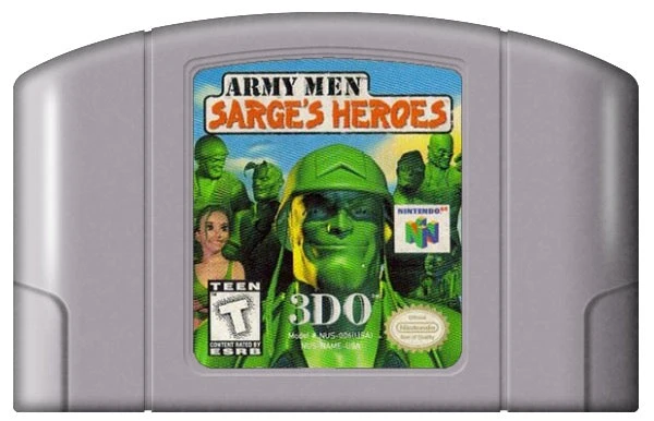 Army Men Sarge's Heroes - Nintendo N64