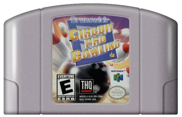 Brunswick Circuit Pro Bowling - Nintendo N64
