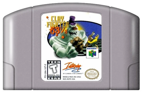 Clay Fighter 63 1/3 - Nintendo N64
