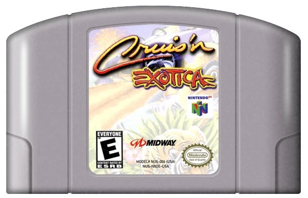 Cruis'n Exotica - Nintendo N64
