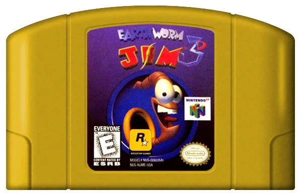 Earthworm Jim 3D - Nintendo N64