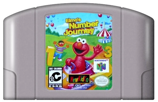 Sesame Street Elmo's Number Journey - Nintendo N64