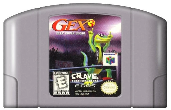 Gex 3 Deep Cover Gecko - Nintendo N64