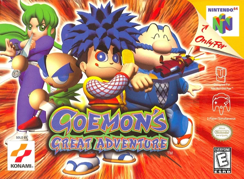 Goemon's Great Adventure - Nintendo N64