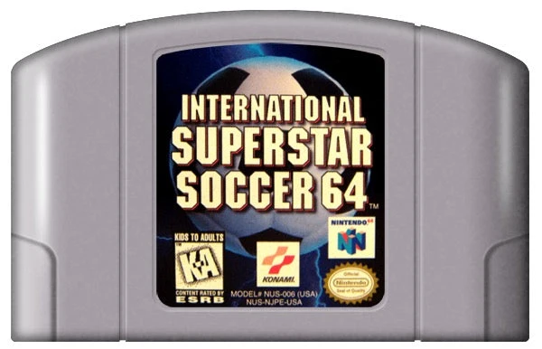 International Superstar Soccer 64 - Nintendo N64