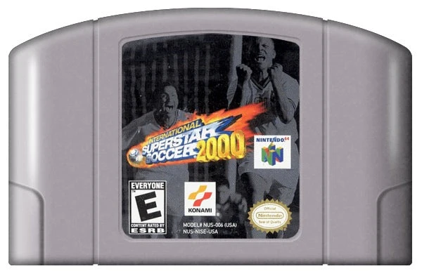 International Superstar Soccer 2000 - Nintendo N64