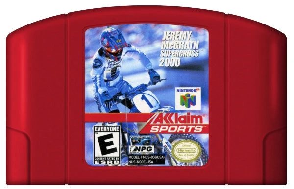 Jeremy McGrath Supercross 2000 - Nintendo N64