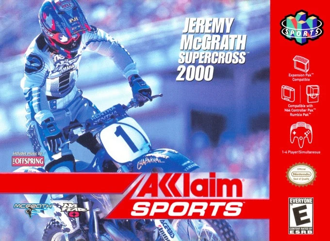 Jeremy McGrath Supercross 2000 - Nintendo N64
