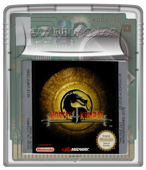 Mortal Kombat 4 - Nintendo Game Boy Color