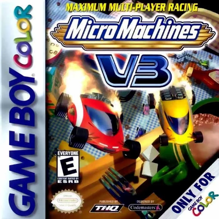 Micro Machines V3 - Nintendo Game Boy Color