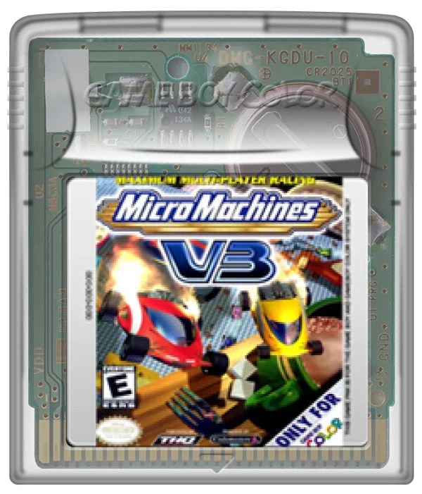 Micro Machines V3 - Nintendo Game Boy Color