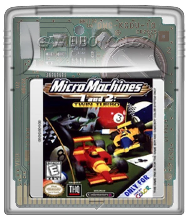 Micro Machines I and 2 Twin Turbo - Nintendo Game Boy Color