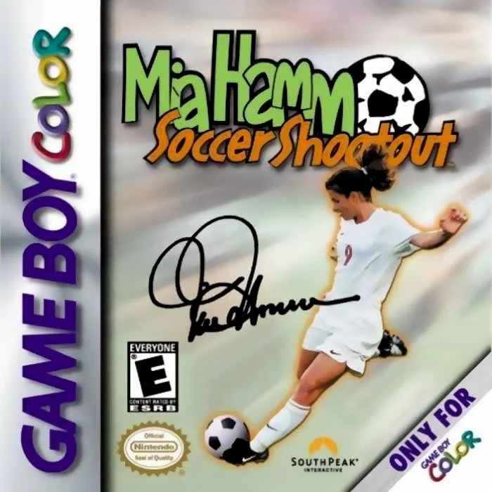 Mia Hamm Soccer Shootout - Nintendo Game Boy Color