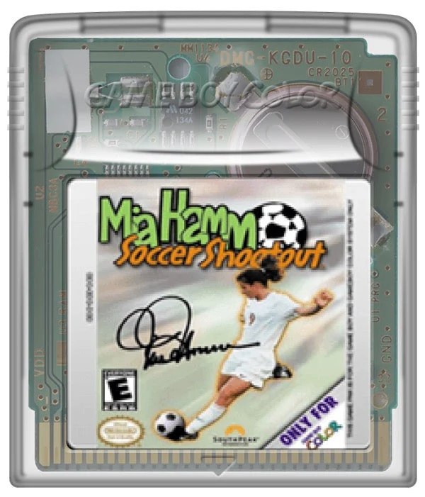 Mia Hamm Soccer Shootout - Nintendo Game Boy Color