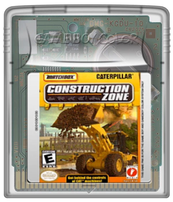 Matchbox Caterpillar Construction Zone - Nintendo Game Boy Color