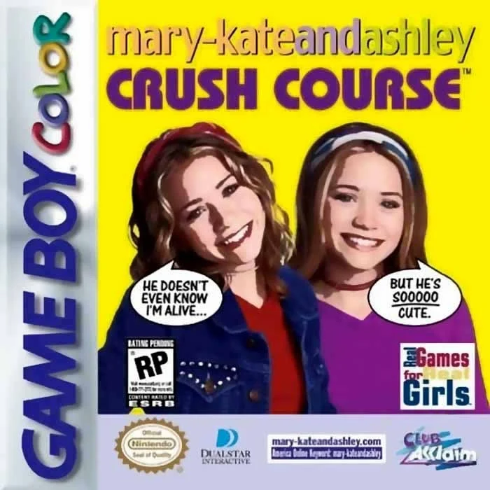 Mary-Kate and Ashley Crush Course - Nintendo Game Boy Color
